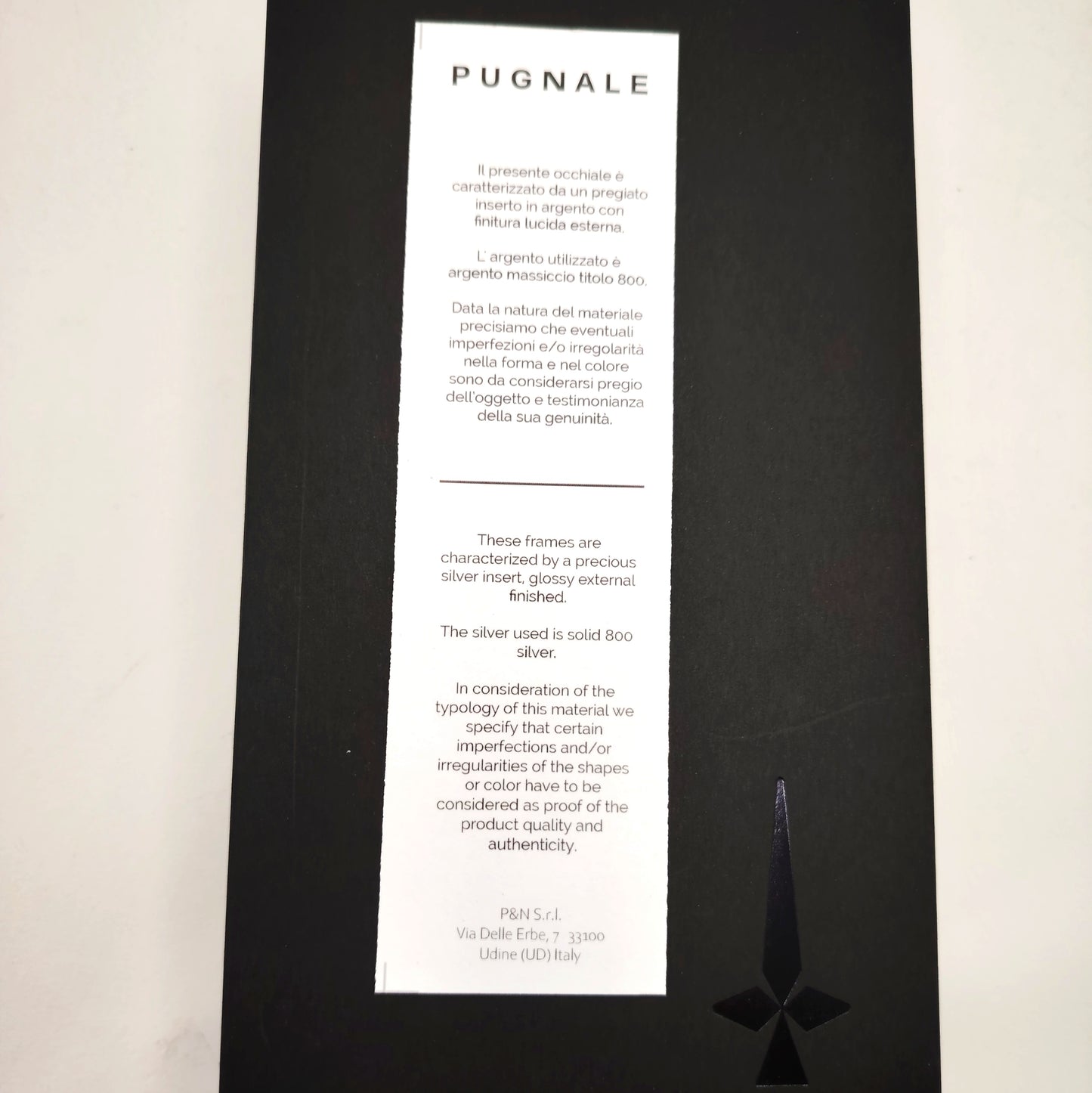 Pugnale & Nyleve- Limited Edition 01/200- N463S31