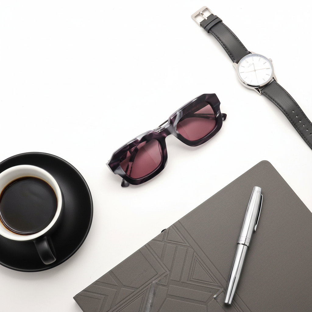 Flat lay professionale